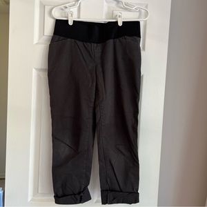 Gap maternity dark gray pants, size 4